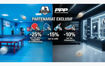 PING-PANG - NOUVEAU PARTENAIRE
